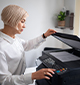 How to resolve paper jam in printer